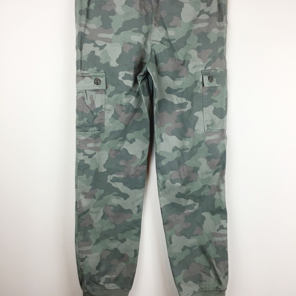 Cat & Jack Camouflage Cotton Twill Joggers - Picture 2 of 3
